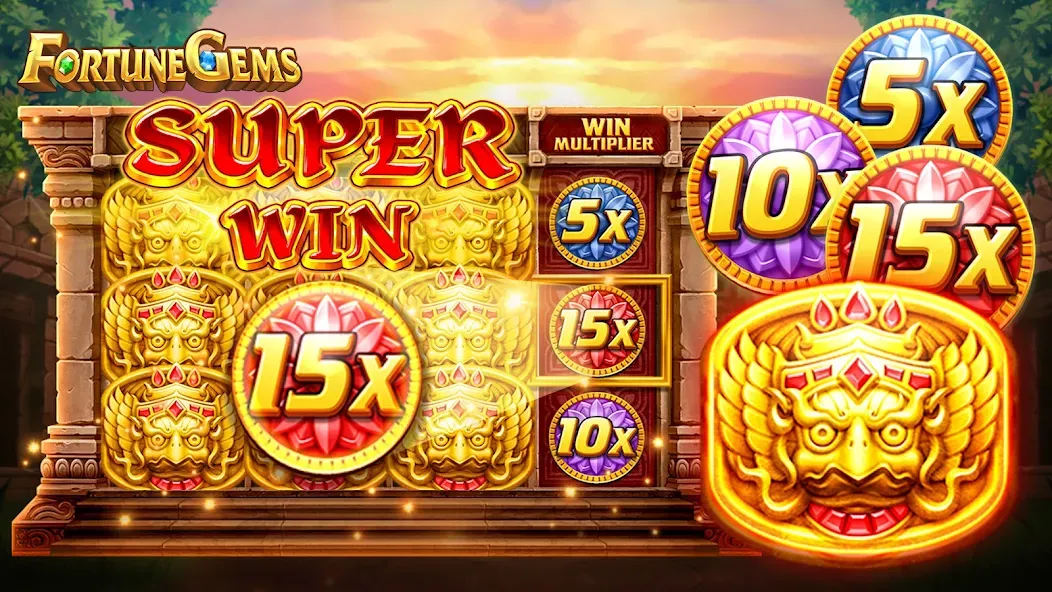 Slot Fortune Gems-TaDa Games (Слот Форчун Гемс) [МОД: Все открыто, Дополнительные деньги и Меню MOD] Screenshot 2