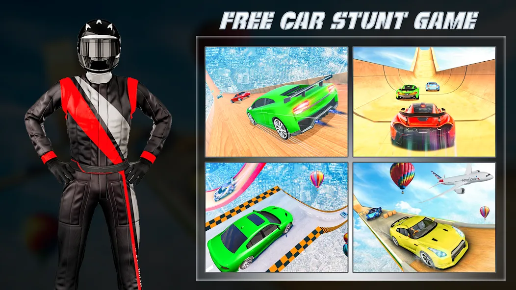 Ramp Car Game - Car Stunt (Рамп Кар Гейм) [МОД: Много денег, Монет и Все открыто] Screenshot 3