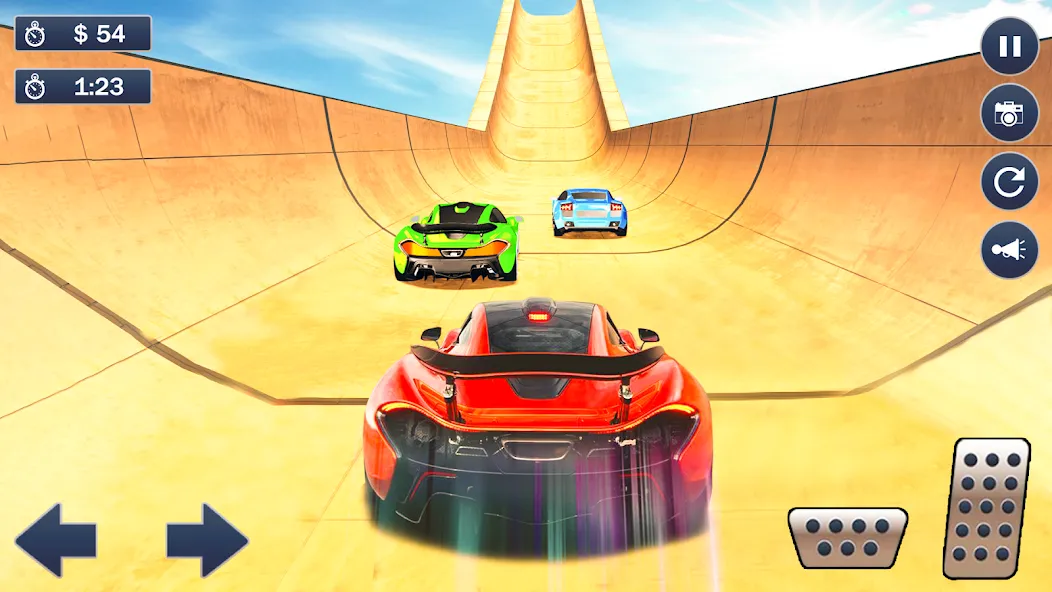 Ramp Car Game - Car Stunt (Рамп Кар Гейм) [МОД: Много денег, Монет и Все открыто] Screenshot 4