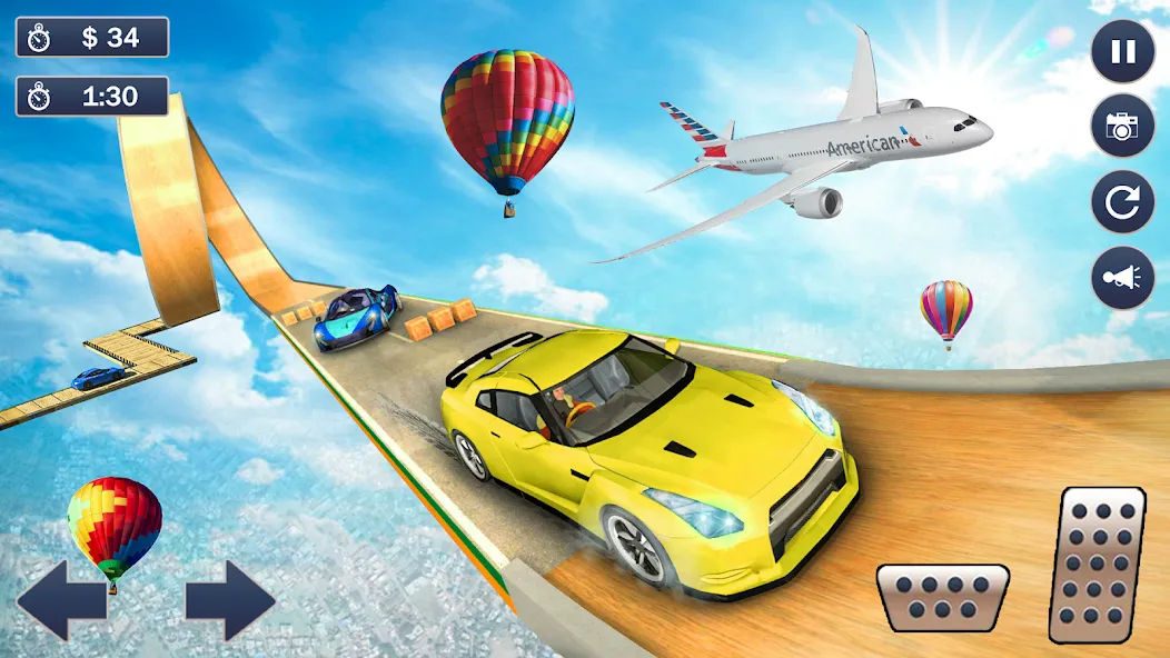 Ramp Car Game - Car Stunt (Рамп Кар Гейм) [МОД: Много денег, Монет и Все открыто] Screenshot 5