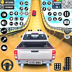 Скачать Ramp Car Game - Car Stunt (Рамп Кар Гейм) [МОД: Много денег, Монет и Все открыто] | Взлом Ramp Car Game - Car Stunt на Андроид
