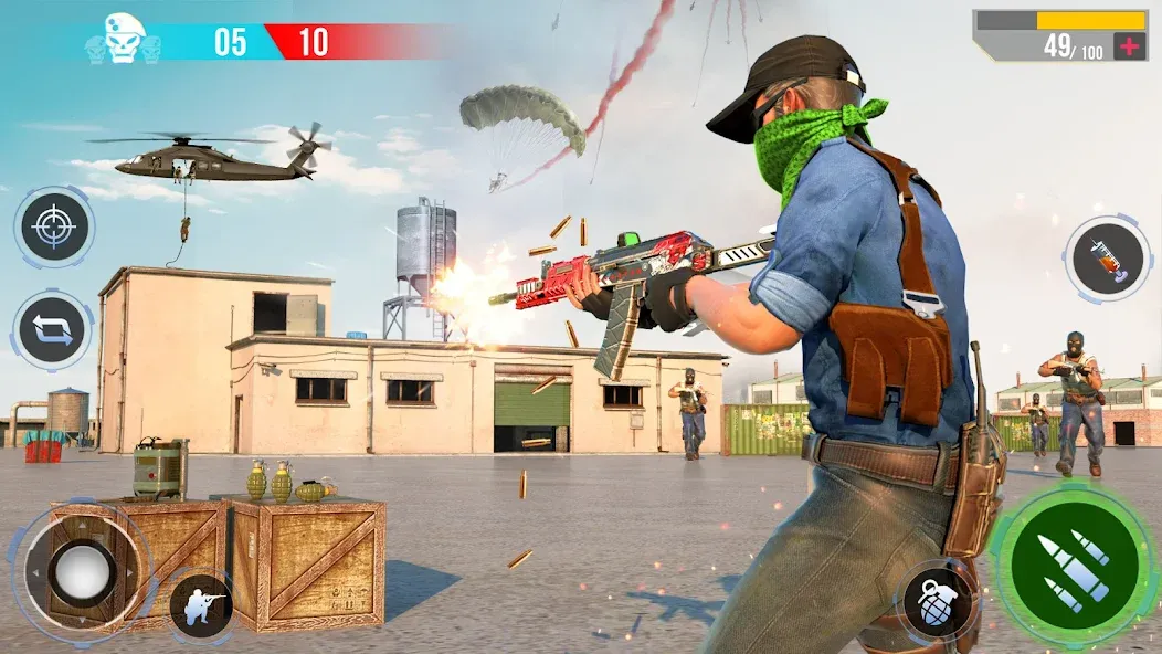 FPS Shooting Games - Gun Game [МОД: Много монет, Открытые уровни и Мега MOD] Screenshot 3