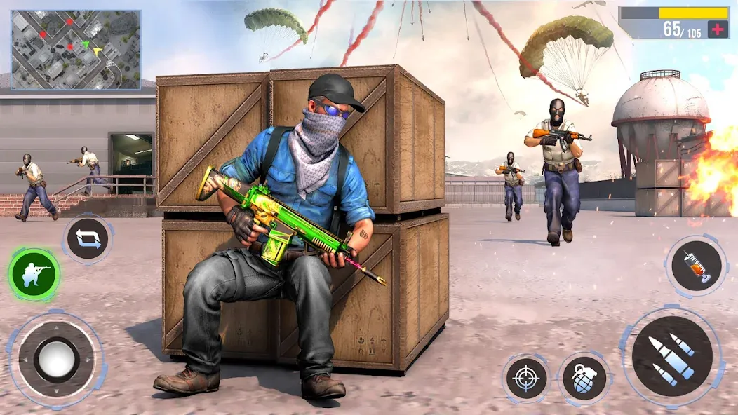 FPS Shooting Games - Gun Game [МОД: Много монет, Открытые уровни и Мега MOD] Screenshot 4