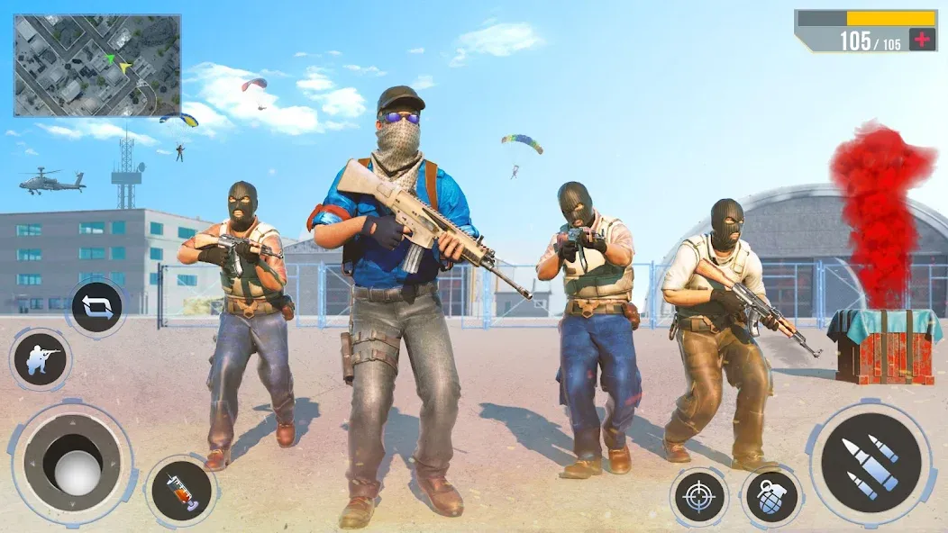 FPS Shooting Games - Gun Game [МОД: Много монет, Открытые уровни и Мега MOD] Screenshot 5