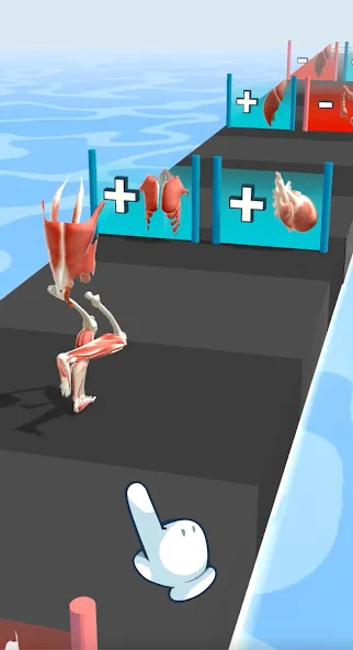 Human Run (Хуман Ран) [МОД: Много денег, Монет и Все открыто] Screenshot 1
