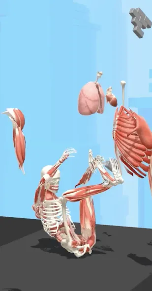 Human Run (Хуман Ран) [МОД: Много денег, Монет и Все открыто] Screenshot 2