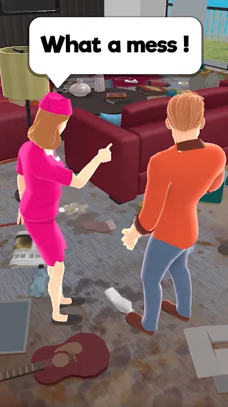 Clean It All hoarding cleaning (Клин ит ол хоардинг клининг) [МОД: Деньги, Монеты и Меню MOD] Screenshot 1