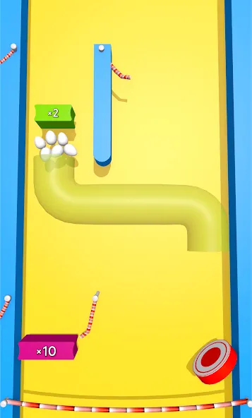 Eggs & Chickens: Cut Rope Game (Яйца и куры) [МОД: Деньги, Монеты и Меню MOD] Screenshot 3