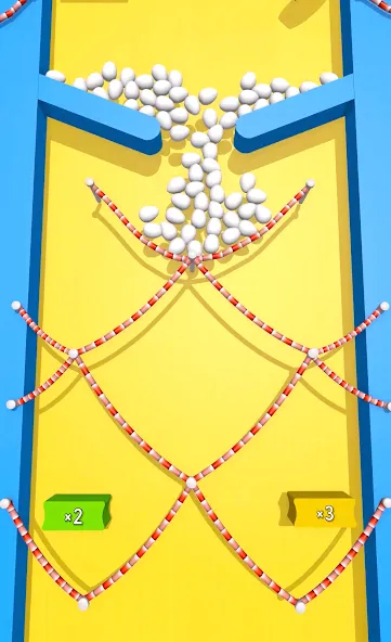 Eggs & Chickens: Cut Rope Game (Яйца и куры) [МОД: Деньги, Монеты и Меню MOD] Screenshot 5
