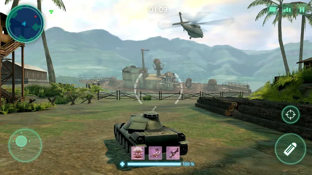 War Machines：Tanks Battle Game (Вар Машины) [МОД: Много монет, Открытые уровни и Мега MOD] Screenshot 1