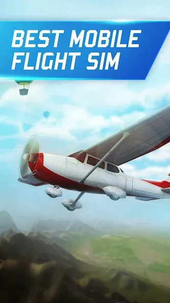 Flight Pilot: 3D Simulator [МОД: Все открыто, Дополнительные деньги и Меню MOD] Screenshot 2