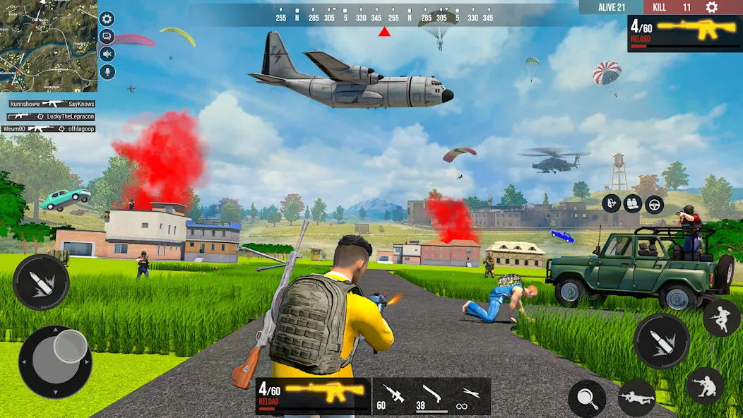 FPS Commando Shooter Games (ФПС Коммандо Шутер Игры) [МОД: Много денег, Монет и Все открыто] Screenshot 1
