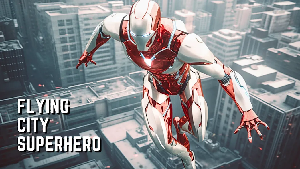 Super hero Flying iron jet man [MOD: Все разблокировано] - Скриншот 1