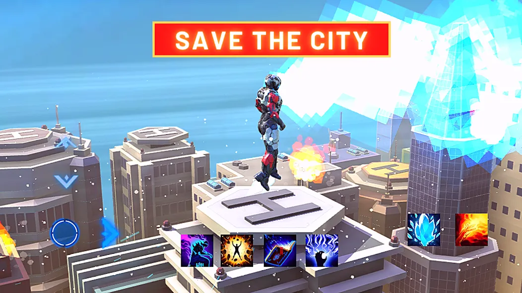 Super hero Flying iron jet man [MOD: Все разблокировано] - Скриншот 5