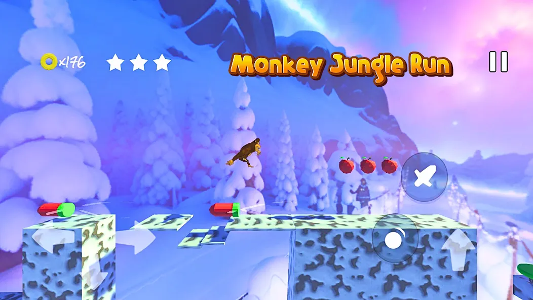 Monkey jungle run kong gorilla [МОД: Меню, Бесконечные монеты и Открытые уровни] Screenshot 4