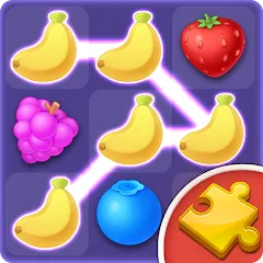 Скачать Jigsaw: Fruit Link Blast (Джигсоу) [МОД: Бесконечные деньги, Монеты и Мега MOD] | Взлом Jigsaw: Fruit Link Blast на Андроид