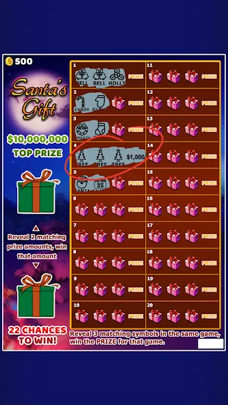 Lottery Scratchers Ticket Off (Лотерейный билет на ободрителейскретчи) [МОД: Все открыто, Дополнительные деньги и Меню MOD] Screenshot 3
