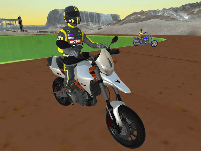 Moto bike Driving: Mega Ramp [МОД: Много монет, Открытые уровни и Мега MOD] Screenshot 5