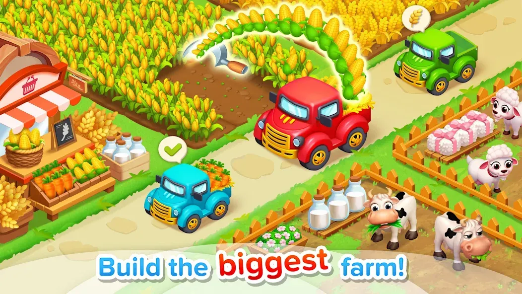 Family Farm Seaside [МОД: Много денег, Монет и Все открыто] Screenshot 2