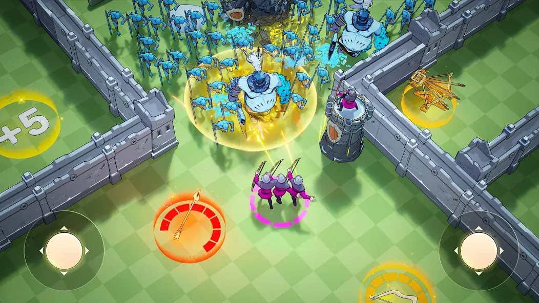 Frost & Flame: King of Avalon [МОД: Меню, Бесконечные монеты и Открытые уровни] Screenshot 4