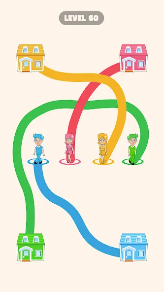 Draw To Home (Дроу Ту Хоум) [МОД: Много денег, Монет и Все открыто] Screenshot 1