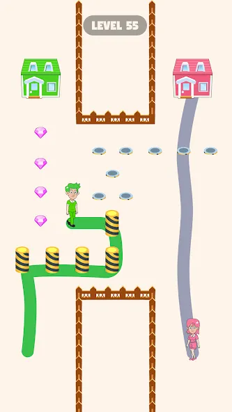 Draw To Home (Дроу Ту Хоум) [МОД: Много денег, Монет и Все открыто] Screenshot 3