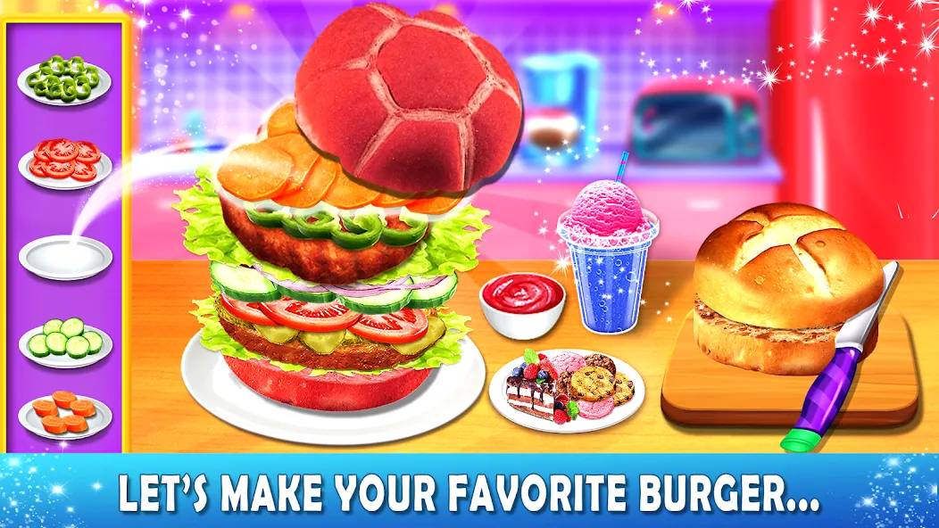 Lunch Box cooking Games 2023 (ШКОЛЬНЫЙ ОБЕД ПРИГОТОВЛЕНИЕ ПИЩИ Создание поваров) [МОД: Много денег, Монет и Все открыто] Screenshot 2