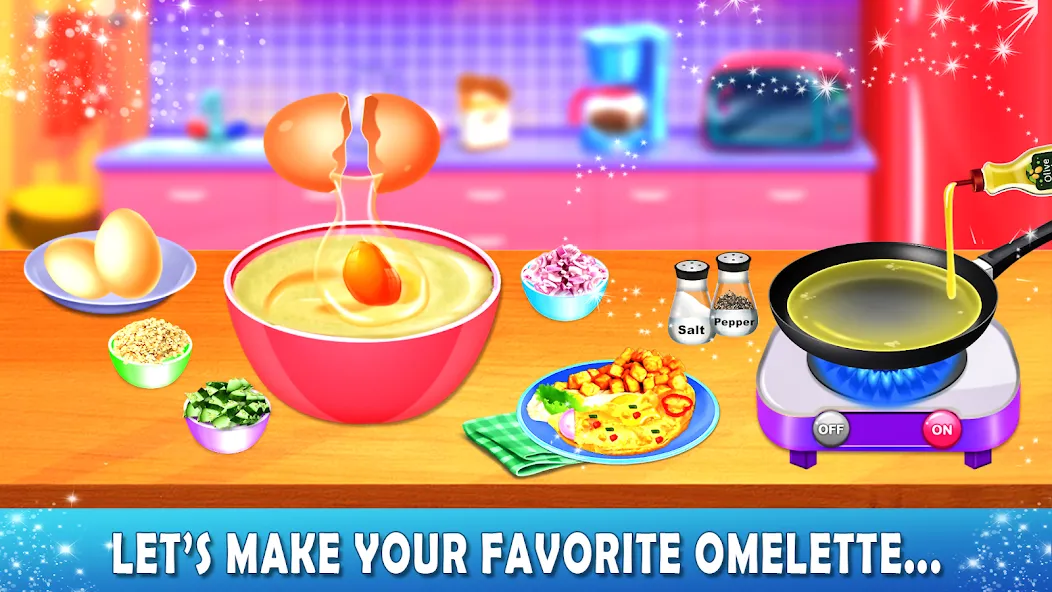 Lunch Box cooking Games 2023 (ШКОЛЬНЫЙ ОБЕД ПРИГОТОВЛЕНИЕ ПИЩИ Создание поваров) [МОД: Много денег, Монет и Все открыто] Screenshot 3