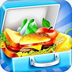 Скачать Lunch Box cooking Games 2023 (ШКОЛЬНЫЙ ОБЕД ПРИГОТОВЛЕНИЕ ПИЩИ Создание поваров) [МОД: Много денег, Монет и Все открыто] | Взлом Lunch Box cooking Games 2023 на Андроид