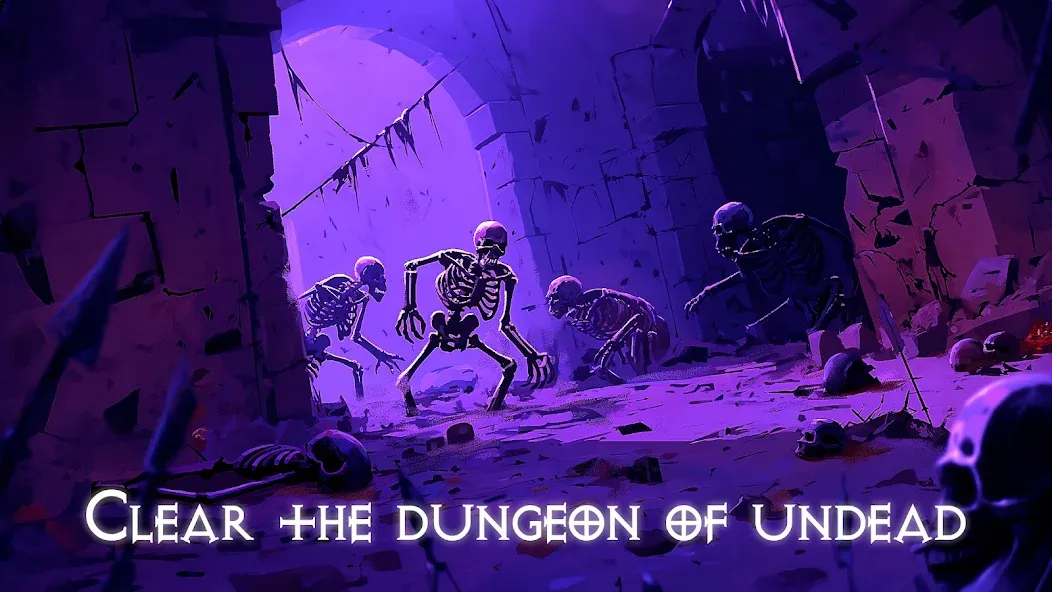 Dungeon: Age of Heroes (Данжен) [МОД: Меню, Бесконечные монеты и Открытые уровни] Screenshot 2