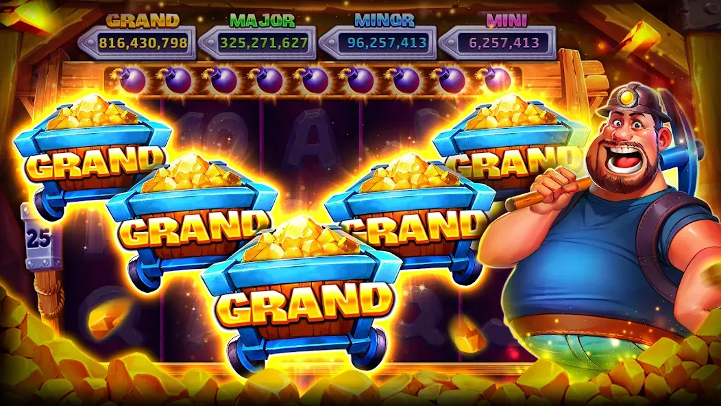 Jackpot Wins - Slots Casino (Джекпот Винс) [МОД: Деньги, Монеты и Меню MOD] Screenshot 5