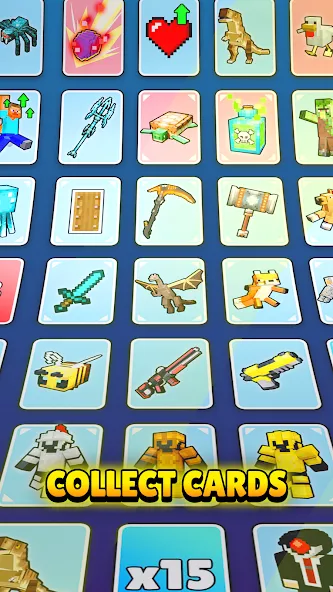 Craft Battle: Card Fight (Крафт Баттл) [МОД: Бесконечные деньги, Монеты и Мега MOD] Screenshot 3