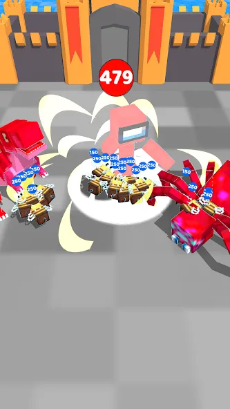 Craft Battle: Card Fight (Крафт Баттл) [МОД: Бесконечные деньги, Монеты и Мега MOD] Screenshot 4