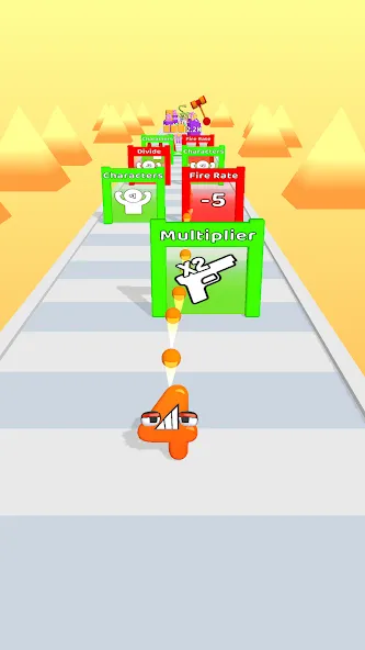 Merge Number Run (Мрдж Намбер Ран) [МОД: Бесконечные деньги, Монеты и Мега MOD] Screenshot 2