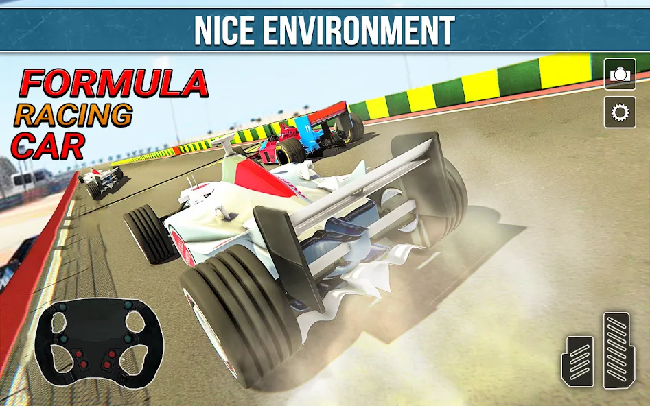 Formula Game: Car Racing Game [МОД: Меню, Бесконечные монеты и Открытые уровни] Screenshot 1
