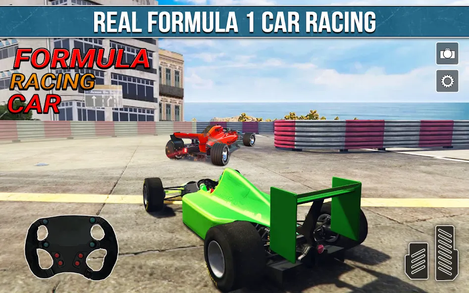 Formula Game: Car Racing Game [МОД: Меню, Бесконечные монеты и Открытые уровни] Screenshot 2
