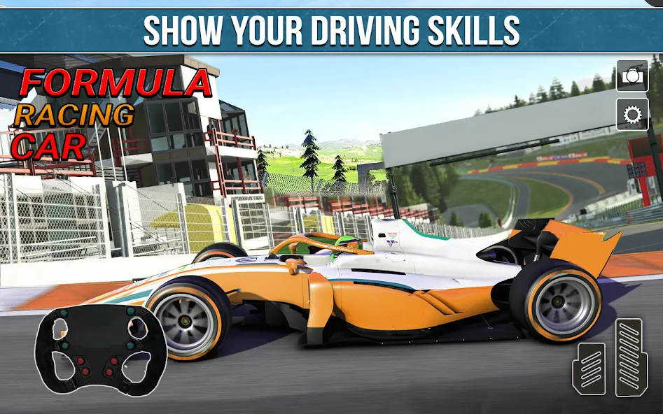 Formula Game: Car Racing Game [МОД: Меню, Бесконечные монеты и Открытые уровни] Screenshot 3