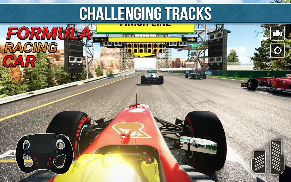 Formula Game: Car Racing Game [МОД: Меню, Бесконечные монеты и Открытые уровни] Screenshot 5
