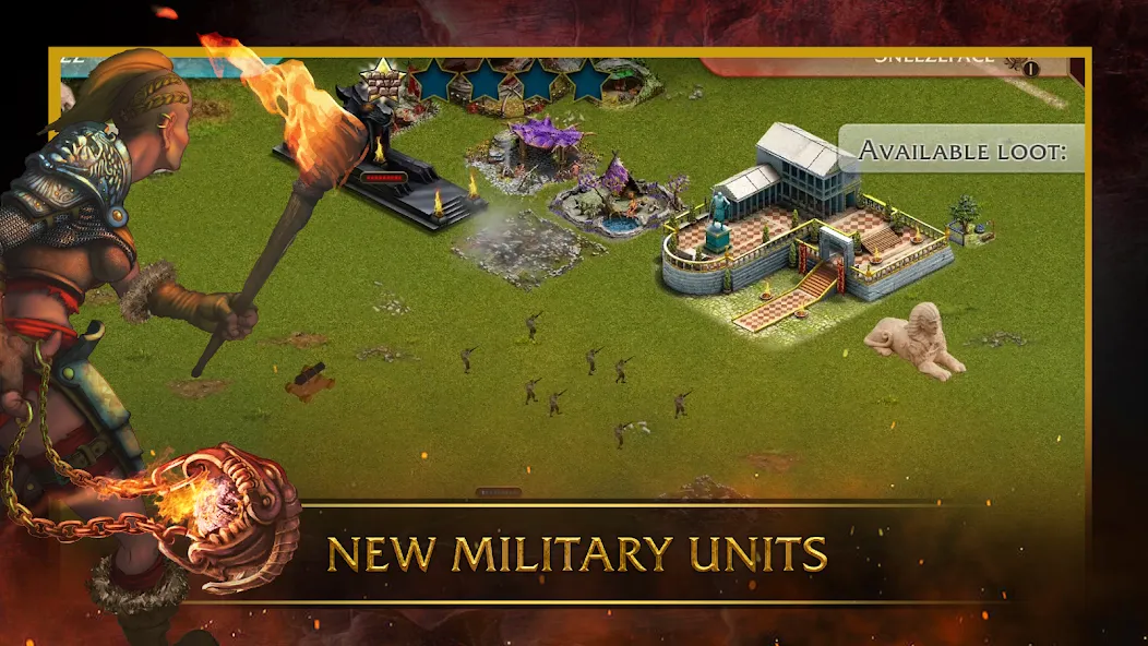 Rage War Battle History (Рэйдж Вар) [МОД: Деньги, Монеты и Меню MOD] Screenshot 5