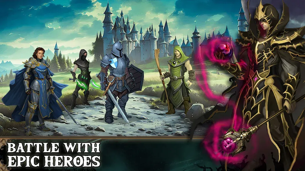 Demon God: Turn-Based Strategy (Херо Квест) [МОД: Деньги, Монеты и Меню MOD] Screenshot 3