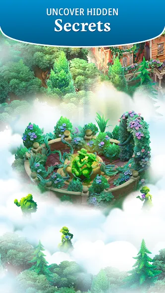 Merge Gardens (Мерж Гарденс) [МОД: Деньги, Монеты и Меню MOD] Screenshot 4
