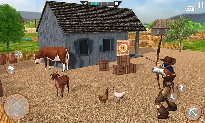 West Cowboy Shooting Games 3D [МОД: Меню, Бесконечные монеты и Открытые уровни] Screenshot 5