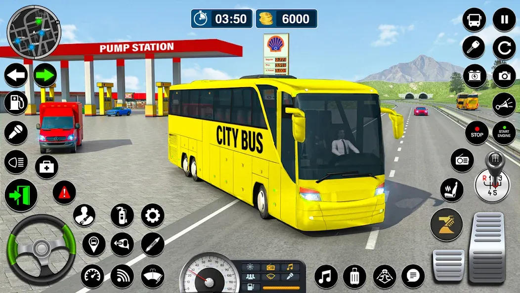 Bus Simulator Game: Coach Game [MOD: Мод Меню/Взлом] - Скриншот 3