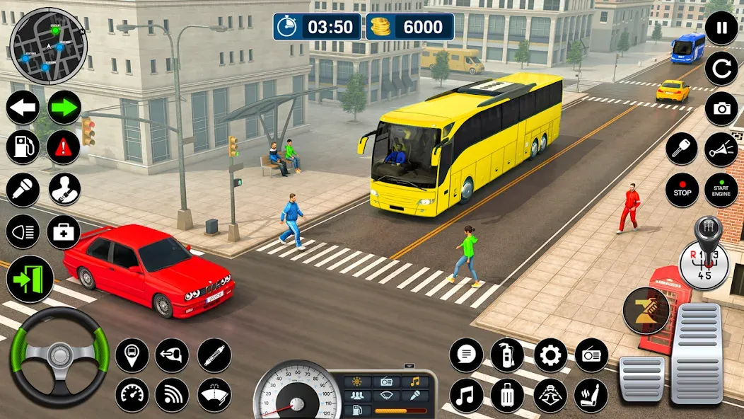 Bus Simulator Game: Coach Game [MOD: Мод Меню/Взлом] - Скриншот 4