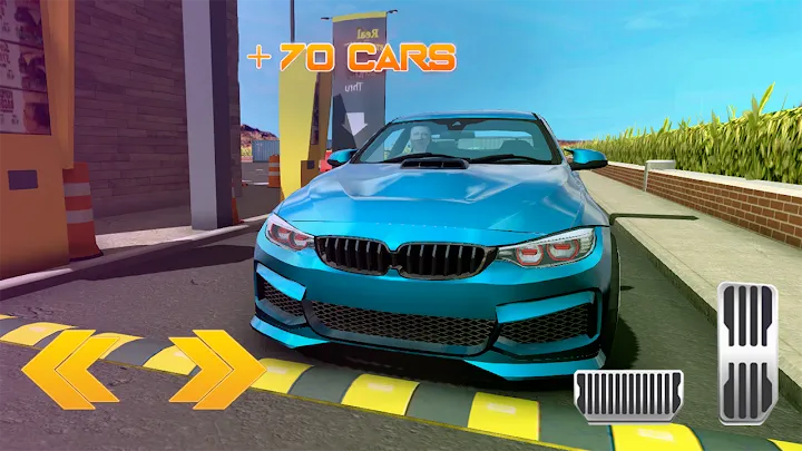 Modern Hard Car Parking Games [МОД: Много монет, Открытые уровни и Мега MOD] Screenshot 1