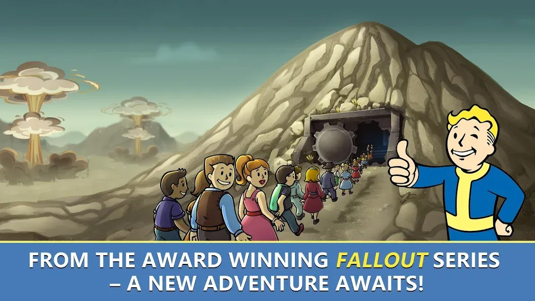 Fallout Shelter Online (Фоллаут Шелтер Онлайн) [МОД: Меню, Бесконечные монеты и Открытые уровни] Screenshot 1