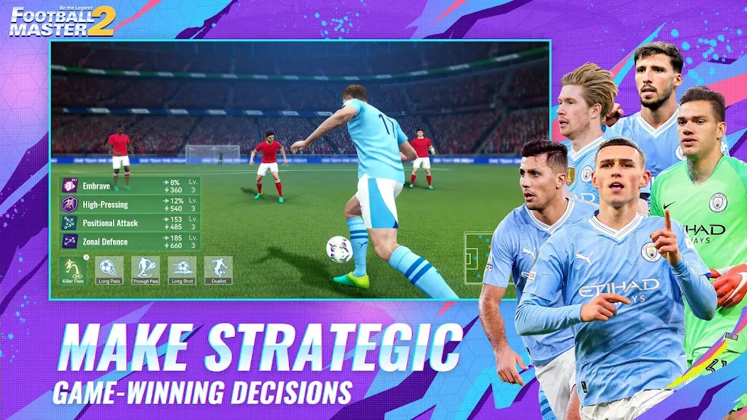 Football Master 2-Soccer Star (Футбол мастер 2) [МОД: Деньги, Монеты и Меню MOD] Screenshot 1