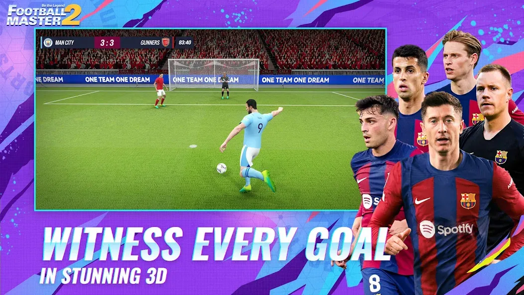 Football Master 2-Soccer Star (Футбол мастер 2) [МОД: Деньги, Монеты и Меню MOD] Screenshot 5