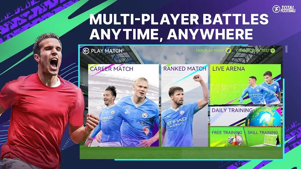 Total Football (Тотал Футбол) [МОД: Все открыто, Дополнительные деньги и Меню MOD] Screenshot 5