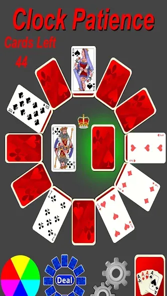 Clock Patience Solitaire (Клок Пэйшенс Солитер) [МОД: Все открыто, Дополнительные деньги и Меню MOD] Screenshot 4